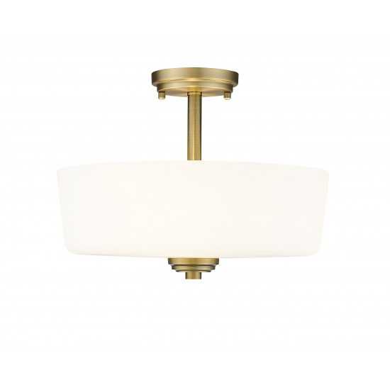 Z-Lite 3 Light Semi Flush Mount