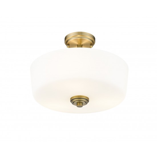 Z-Lite 3 Light Semi Flush Mount