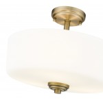 Z-Lite 3 Light Semi Flush Mount