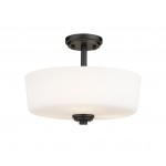 Z-Lite 3 Light Semi Flush Mount