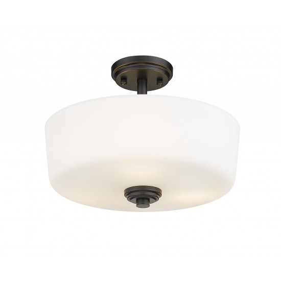 Z-Lite 3 Light Semi Flush Mount