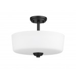 Z-Lite 3 Light Semi Flush Mount