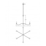 Z-Lite 6 Light Chandelier