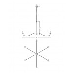 Z-Lite 6 Light Chandelier