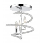 Z-Lite 3 Light Semi Flush Mount