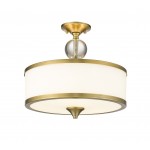 Z-Lite 3 Light Semi Flush Mount