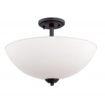 Z-Lite 3 Light Semi Flush Mount