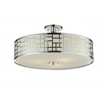 Z-Lite 3 Light Semi Flush Mount