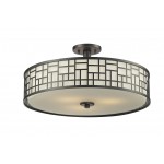 Z-Lite 3 Light Semi Flush Mount