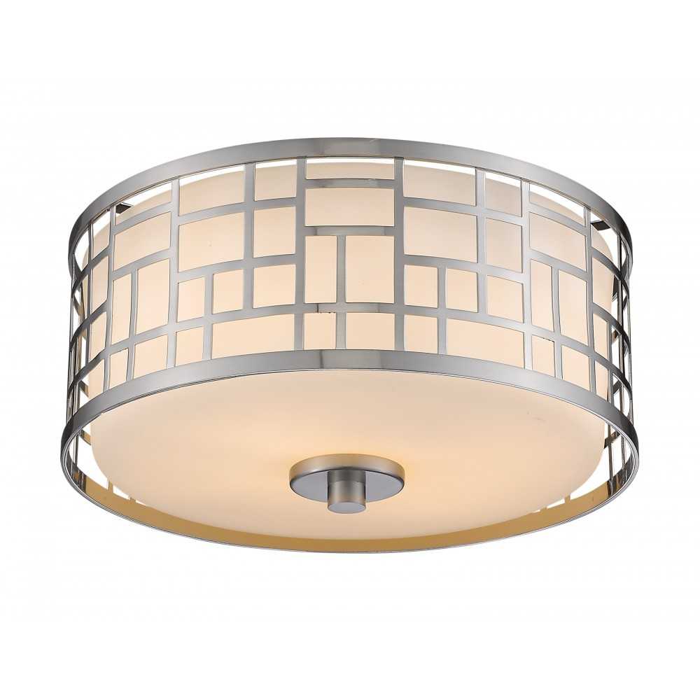 Z-Lite 2 Light Flush Mount Z-Lite 2 Light Flush Mount