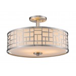 Z-Lite 3 Light Semi Flush Mount