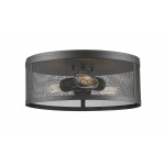 Z-Lite 3 Light Flush Mount