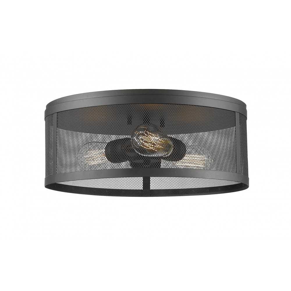 Z-Lite 3 Light Flush Mount