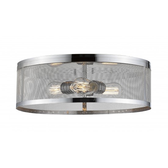 Z-Lite 3 Light Flush Mount