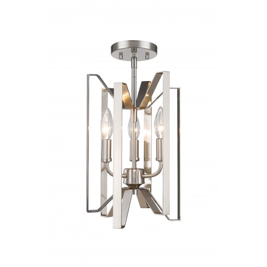 Z-Lite 3 Light Semi Flush Mount