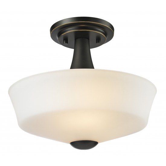 Z-Lite 2 Light Semi Flush Mount