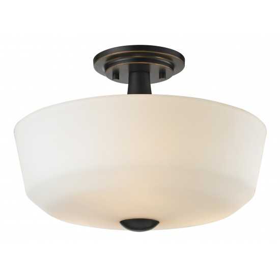 Z-Lite 3 Light Semi Flush Mount