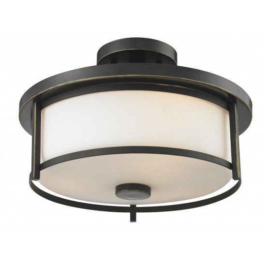 Z-Lite 2 Light Semi Flush Mount