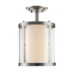 Z-Lite 3 Light Semi Flush Mount