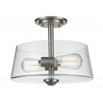 Z-Lite 2 Light Semi Flush Mount