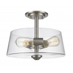 Z-Lite 3 Light Semi Flush Mount