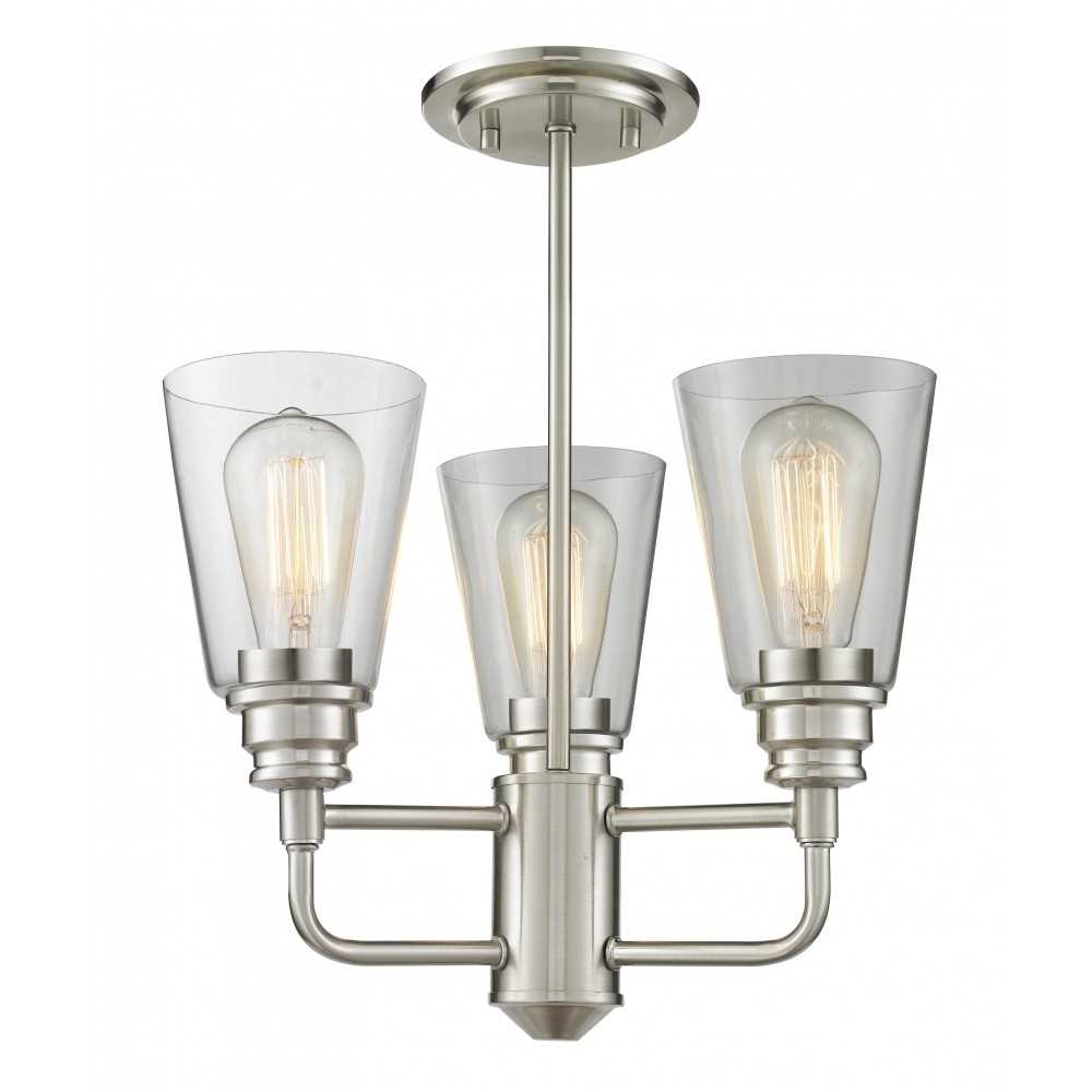 Z-Lite 3 Light Semi Flush Mount