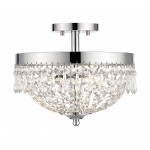 Z-Lite 3 Light Semi Flush Mount
