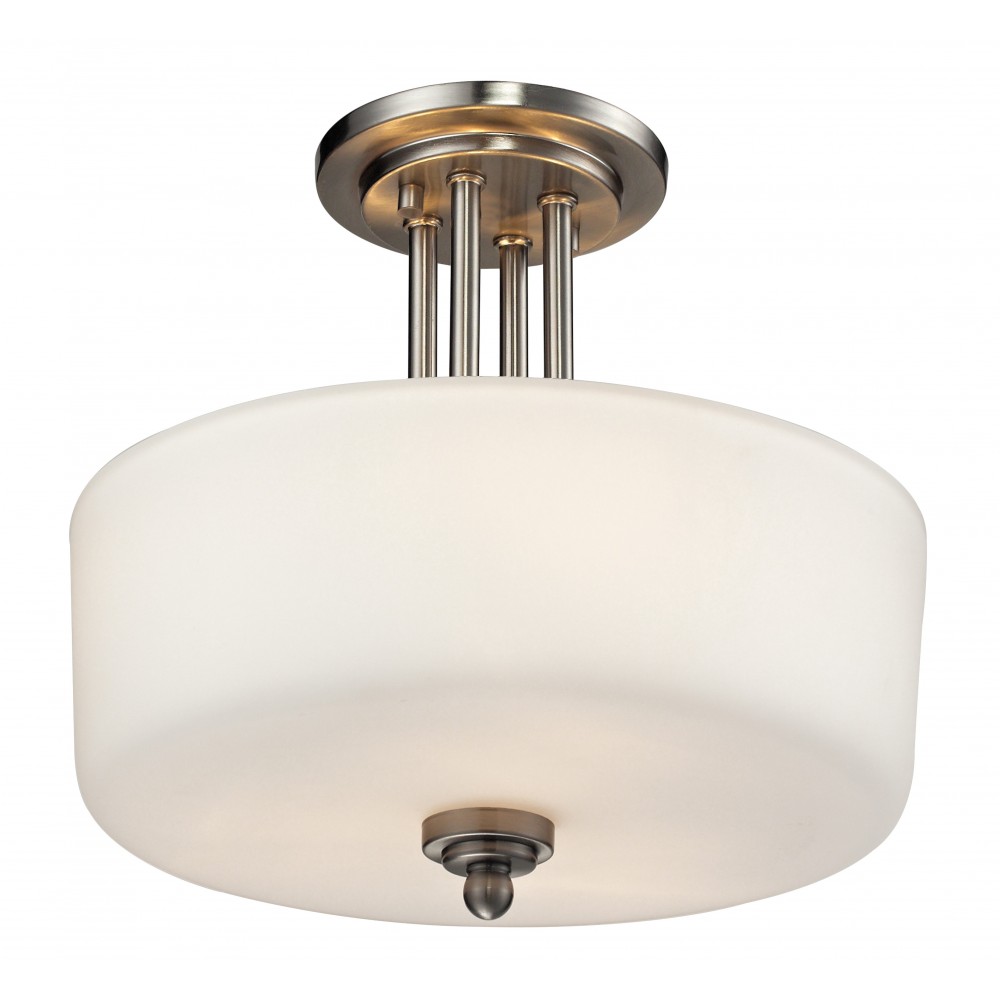 Z-Lite 3 Light Semi Flush Mount Z-Lite 3 Light Semi Flush Mount