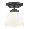 Z-Lite 1 Light Flush Mount