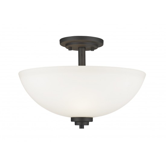 Z-Lite 3 Light Semi Flush Mount