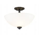 Z-Lite 3 Light Semi Flush Mount