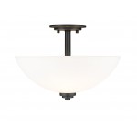 Z-Lite 3 Light Semi Flush Mount