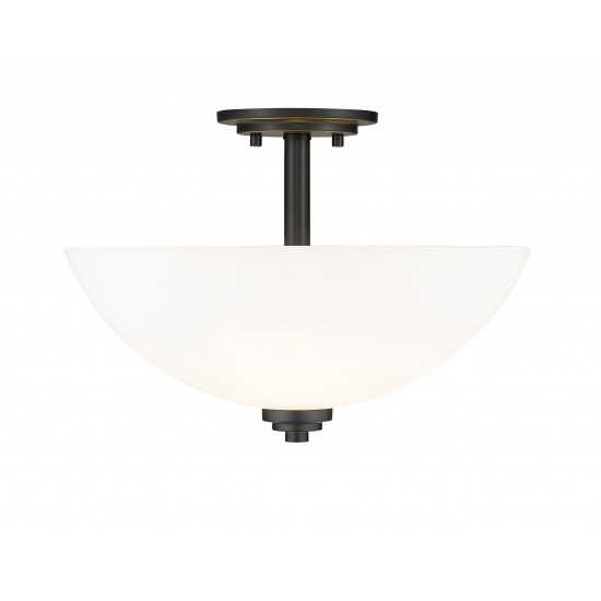 Z-Lite 3 Light Semi Flush Mount