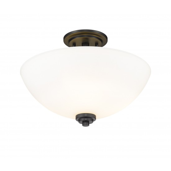 Z-Lite 3 Light Semi Flush Mount