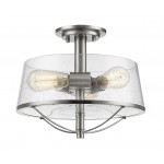 Z-Lite 3 Light Semi Flush Mount