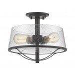 Z-Lite 3 Light Semi Flush Mount