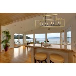 Z-Lite 8 Light Island/Billiard