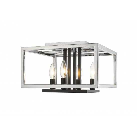 Z-Lite 4 Light Flush Mount