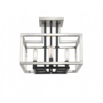 Z-Lite 4 Light Semi Flush Mount