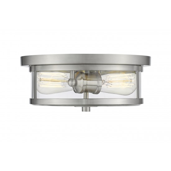 Z-Lite 2 Light Flush Mount