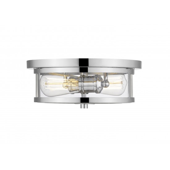 Z-Lite 2 Light Flush Mount