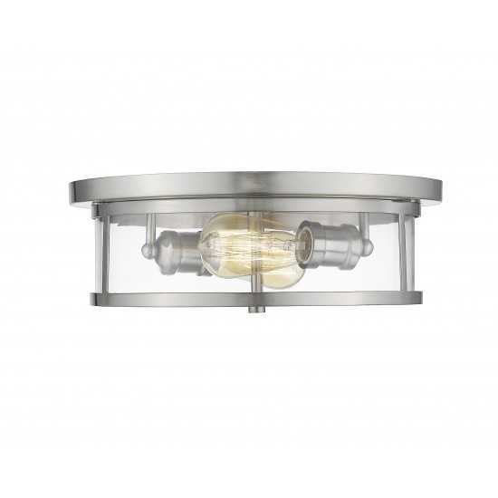 Z-Lite 2 Light Flush Mount