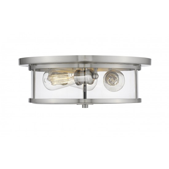 Z-Lite 3 Light Flush Mount