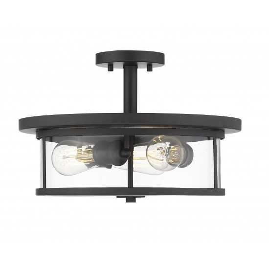 Z-Lite 3 Light Semi Flush Mount