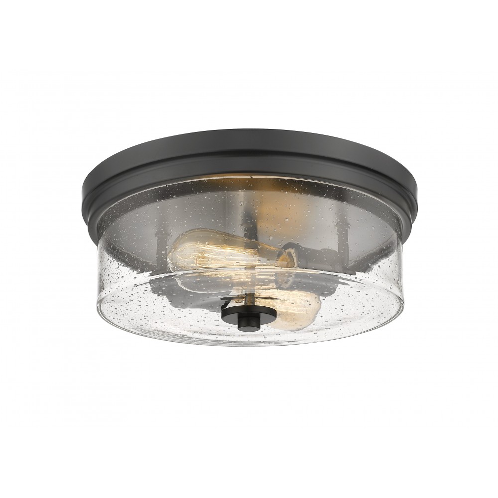 Z-Lite 2 Light Flush Mount Z-Lite 2 Light Flush Mount