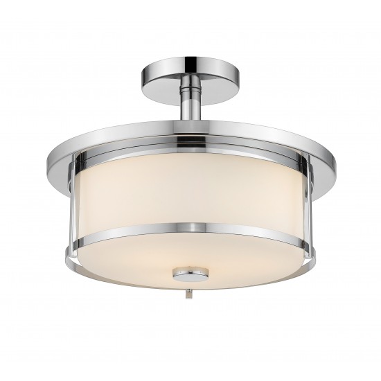 Z-Lite 2 Light Semi Flush Mount