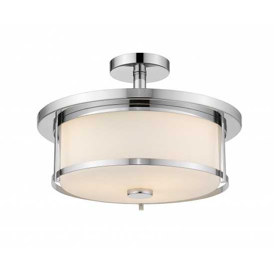 Z-Lite 3 Light Semi Flush Mount