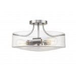 Z-Lite 3 Light Semi Flush Mount