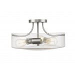 Z-Lite 3 Light Semi Flush Mount