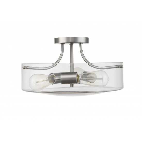 Z-Lite 3 Light Semi Flush Mount